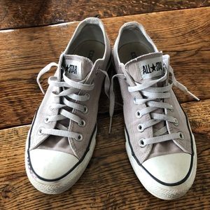 Lilac Converse Sneakers